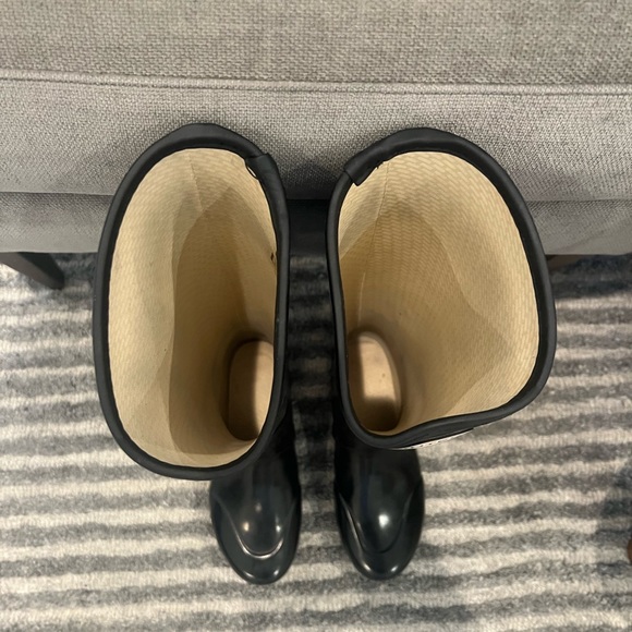 HUNTER REGENT RAIN BOOTS size 5.5/6 - Picture 6 of 8